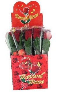 ROSE MED PERSONLIG MELDING (20 stk.)