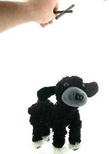 Marionetthund (2 stk.)