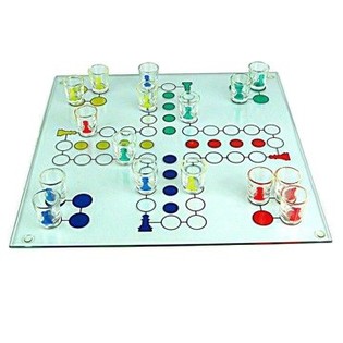 Ludo i Glass | Glassbrettspill Grossist