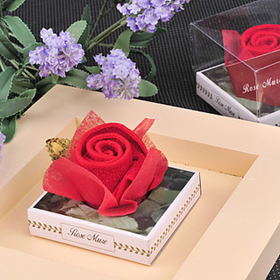 H&aring;ndkle Formet som en Rose (3 stk.)