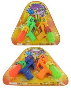 2 Vannpistoler på kort (6 stk.)