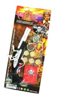Piratsett på Kort - Modell 2 (2 stk.)