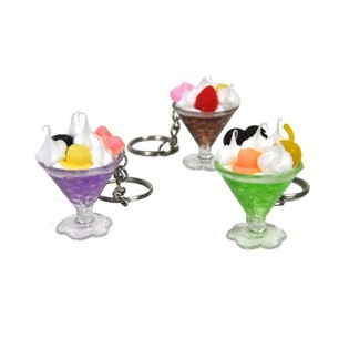 NØKKELRING FORM SOM EN SORBET (12 stk.)