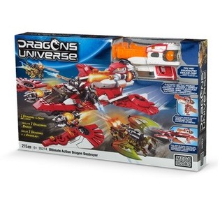 Mega Bloks Ultimate Action Dragon Destroyer Byggesett