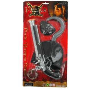 Piratsett p&aring; Kort - Pirate Weapons (6 stk.)