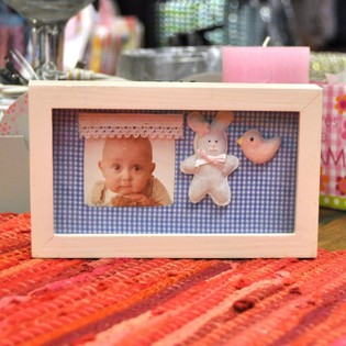 3D fotoramme i tre for barnerom - Modell 3 (6 stk.)