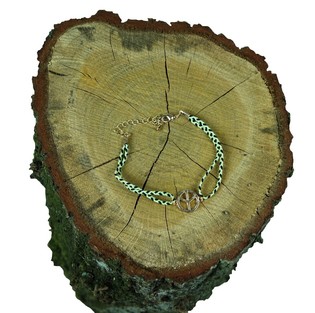 Flettet armbånd (1 stk.)