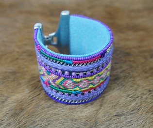 Luksus Armbånd Lilla (1 stk.)