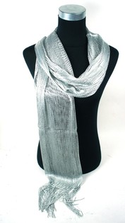 Skjerf Ibiza-stil Silverlook (1 stk.)