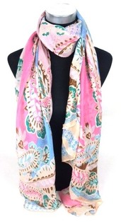 Ibiza Look Skjerf Flerfarget (1 stk)