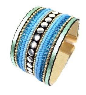 Luksus Bredt Ibiza-Stil Armbånd (1 stk)