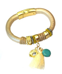 Ibiza Armbånd Taupe (1 stk)