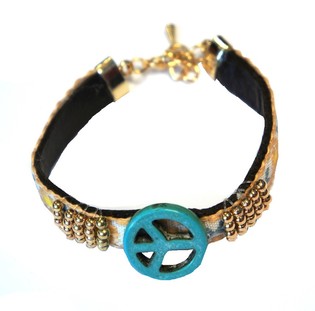 Ibiza Look Armbånd Krem (1 stk.)