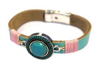 Armbånd med Stein (1 stk) - Ibiza-stil