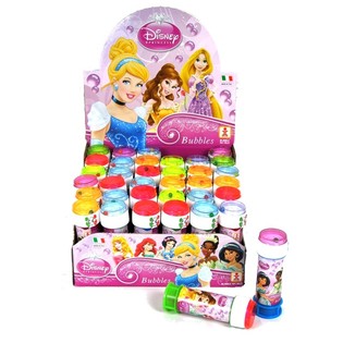 DISNEY PRINSESSER SÅPEBOBLER I DISPLAY (36stk)