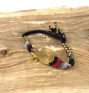 HANDMADE ORIGINALS Armbånd Svart (1 stk.)