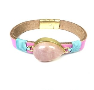 Lilla Ibiza-armbånd med Stein (1 stk.)
