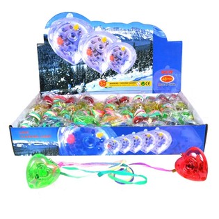 Blinkende LED-hjerter (48 stk)