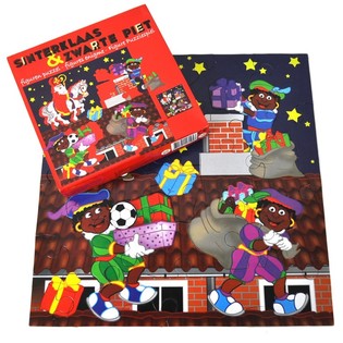 SINTERKLAAS PUSLESPILL 35 X 35 CM (6 stk.)