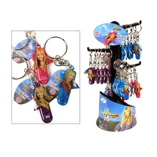 HANNAH MONTANA Lysende Nøkkelring på Display (36 stk.)