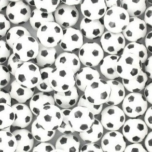 SPRETTERBALL FOTBALL 3 CM (100 stk.)
