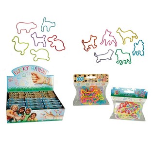***SUPERBILLIG*** LUCKY BANDS ARMB&Aring;ND FOR BARN - DYR (24 stk)