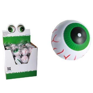 Myke Store Spretterballer med Øyne, Ø6cm (48 stk.)