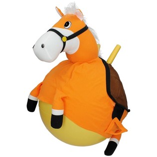 Jolly Jumper Heste-Hoppeball - Oransje (45 cm)