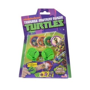 Teenage Mutant Ninja Turtles Skiveskyter Set (6 stk.)
