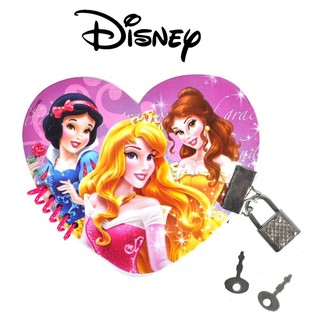 DISNEY PRINSESSER DAGBOK MED LÅS (10 stk.)