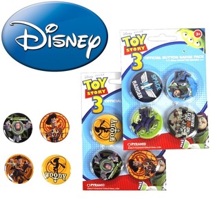 Disney Toy Story Button-sett 4 deler (24 stk.)
