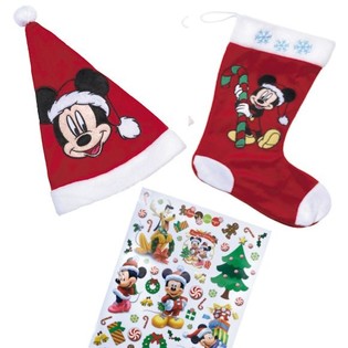 MICKEY MOUSE KOMPLETT JULSETT (6 stk.)