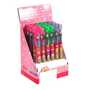 Barbie gelpenner i display (24 stk.)