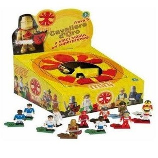 GIOCHI PREZIOSI Gylne Riddere Byggekloss-figurer (24 stk.)
