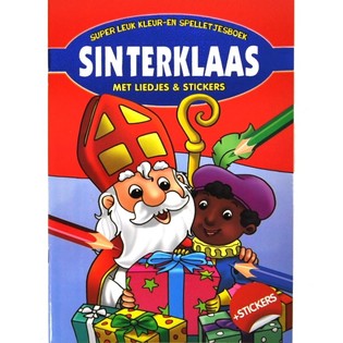 Sinterklaas Farge- og Aktivitetsbok (10 stk.)