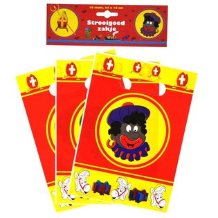 10 Sinterklaas Gaveposer 22 x 16 cm (6 stk.)