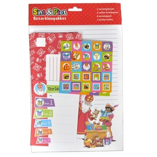 14-delers &Oslash;nskelistesett til Sinterklaas / Jul (12-pakning)