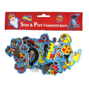 60 Sinterklaas & Piet Skumklistremerker (3 sett)