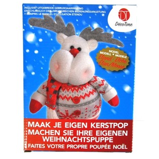 LAG DIN EGEN JULEDUKKE I PLYSJ (6 stk.)