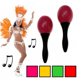 Maracas sett med 2 stk 14 cm (20 sett)