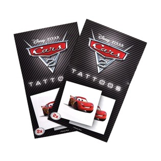 DISNEY CARS 2 TATOVERINGSKLISTREMERKER (50 stk.)