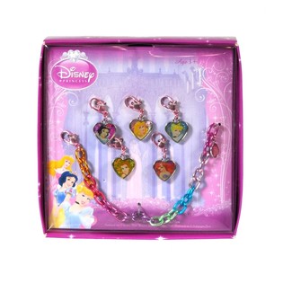 Disney Prinsesser Armbånd med Anheng 15 cm (9 stk.)