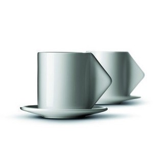 MENU - Espressokopper Bone China Sett med 2 (1 sett)