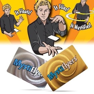 MYSTIFLYERS / SVEVENDE KORT TRYLLETRIKS (10 stk.)