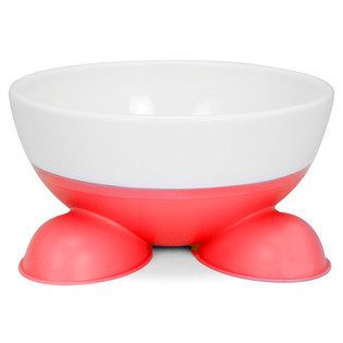 HEADCHEFS - Frokostsk&aring;l for Barn med Silikonf&oslash;tter - Rosa (1 stk.)