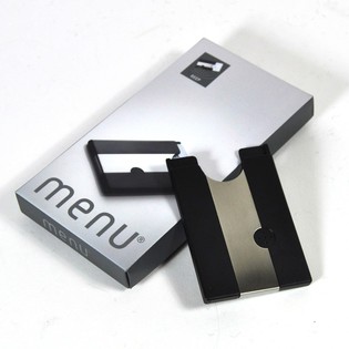 MENU - Kortholder med seddelklype og pipealarm (1 stk.)