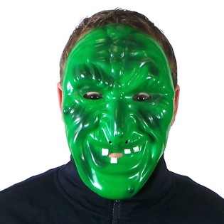 HEKSEMASKE GR&Oslash;NN (9 stk.)