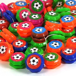 FOTBALL-JOJOER TIL FISKEDAM (100 stk.)