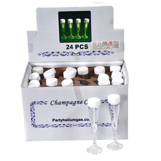 Såpebobler Champagneglass i Display (24 stk.)