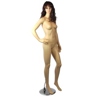 Mannekengdukke Dame &ndash; Modell: Brunette (1 stk.)